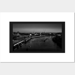 Wearmouth Bridge View Of The North Sea Posters and Art